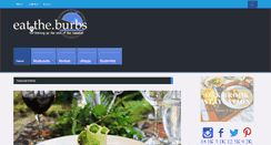 Desktop Screenshot of eattheburbs.com