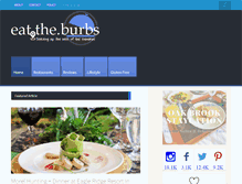 Tablet Screenshot of eattheburbs.com